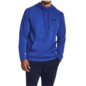 Under Armour Men’s size Small Hoodie Blue with Fleece